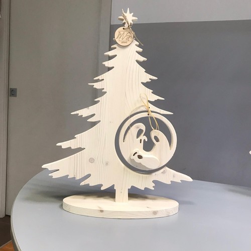 Albero natale legno - natale, in