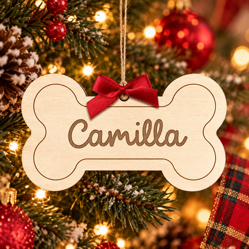 Custom christmas ball wooden - ball,
