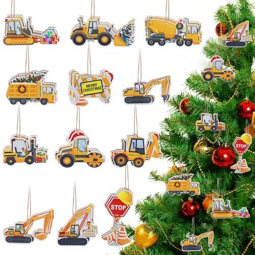 Piece wooden car christmas - wooden,