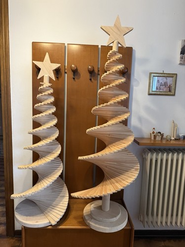Albero natale legno - natale, in