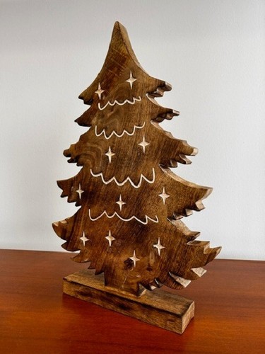 Albero natale legno - albero, in