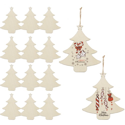 Small tree 50pcs wooden - 50pcs,