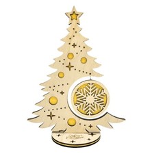 ALBERO DI NATALE IN LEGNO E
