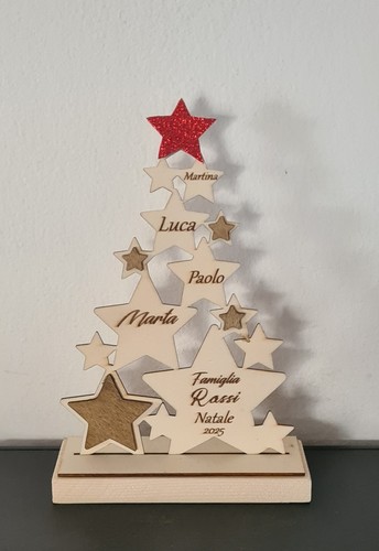 Albero natale legno - natale,