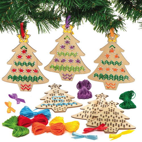 Ax424 kit punto croce - croce, albero