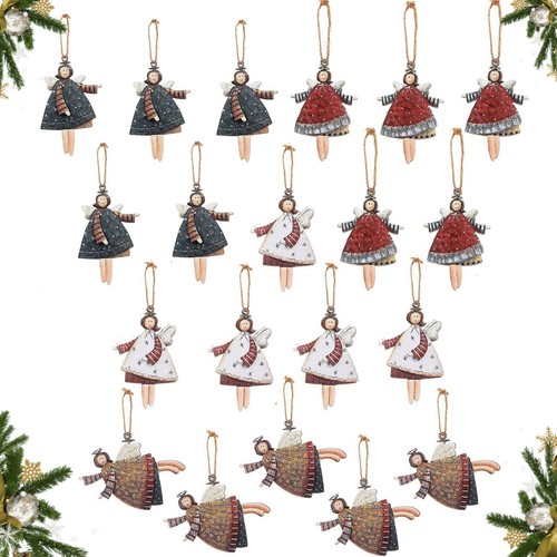 Wooden christmas tree - wooden,