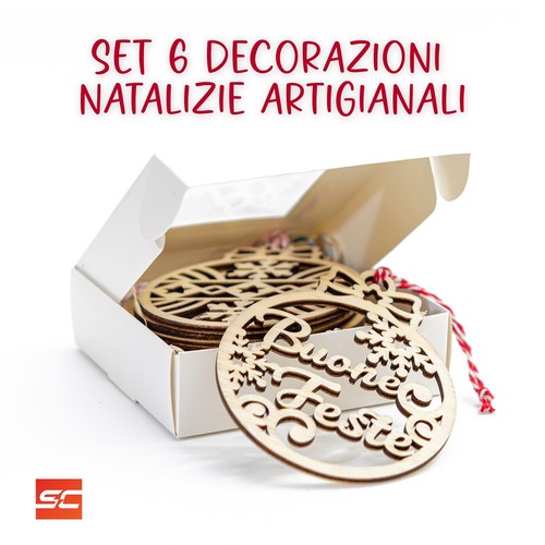 Set decorazioni artigianali - set,