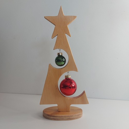 Albero natale artigianale - albero, di