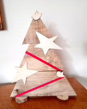ALBERO DI NATALE IN LEGNO 30H