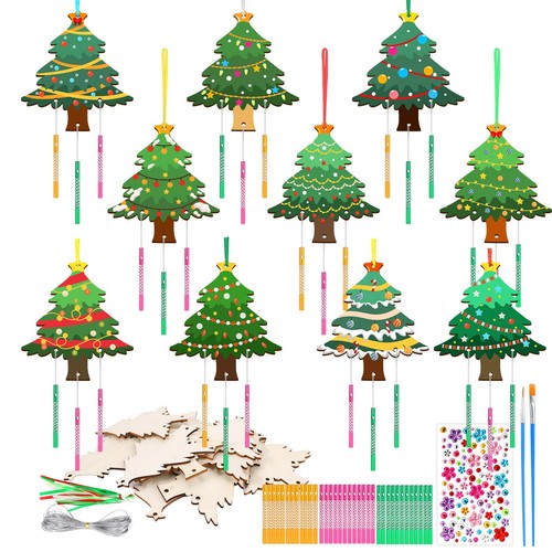 Wooden christmas craft kits - wooden,