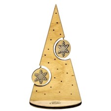 ALBERO DI NATALE IN LEGNO CON