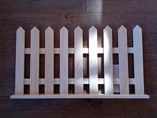 White wooden fence garden - wooden,