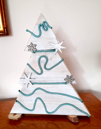 Albero natale legno 30h - albero,