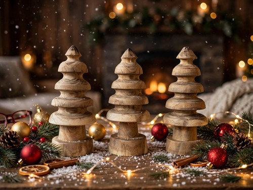Christmas decoration wooden