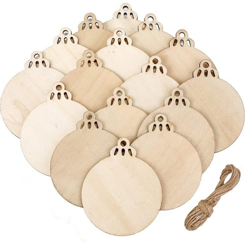Natural wooden round - 10,