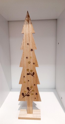 Albero natale legno 39h - albero,