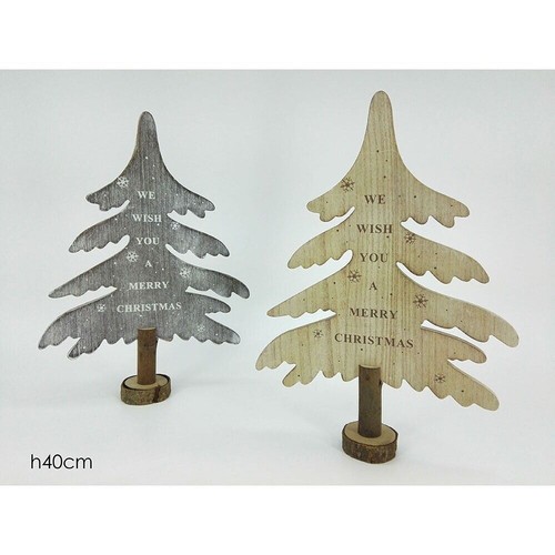 Albero natale legno - albero, in