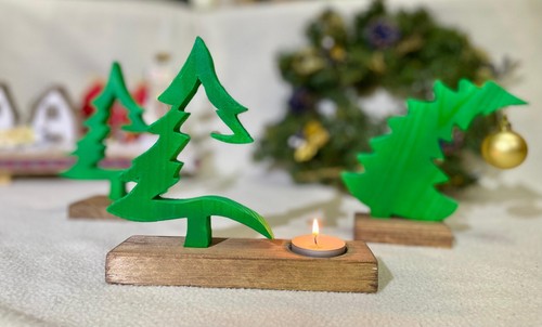 Albero natale legno - di,