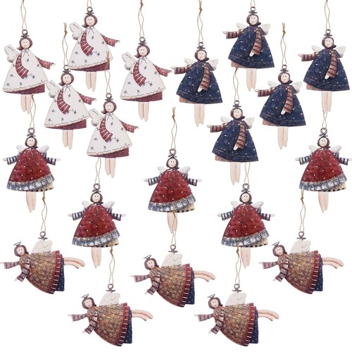 Wooden christmas angel - wooden,